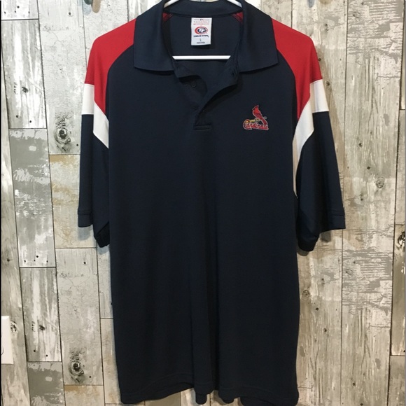 st louis cardinals golf shirt